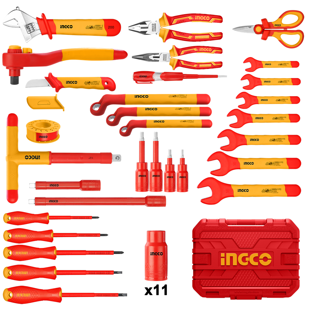 HKITH4101 41PCS INSULATED HANDTOOLS SET