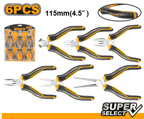 HMPS06115 6PCS MINI PLIERS SET