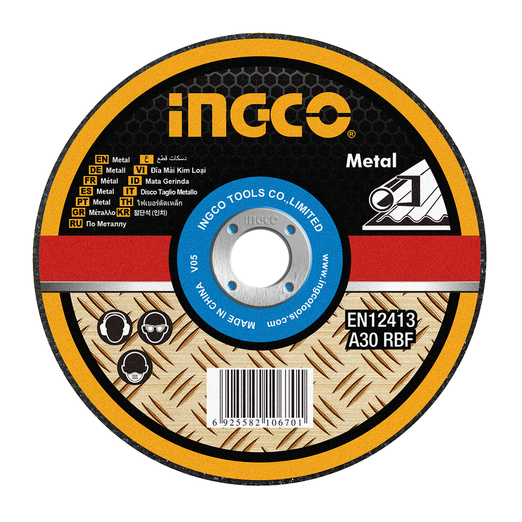 MCD121151 ABRASIVE METAL CUTTING DISC  4.5")