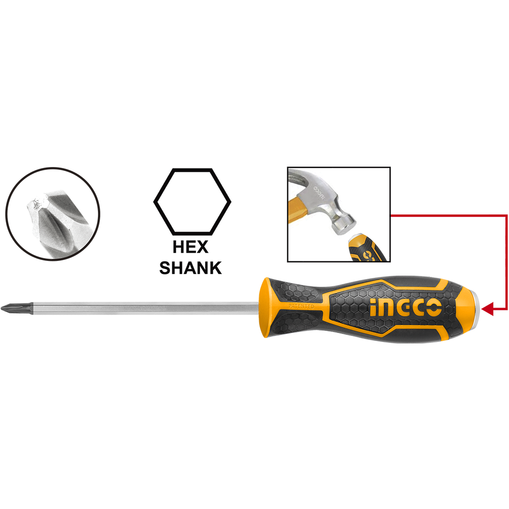 HGTSPH2100 PHILIPS GO-THROUGH SCREWDRIVER 100MM