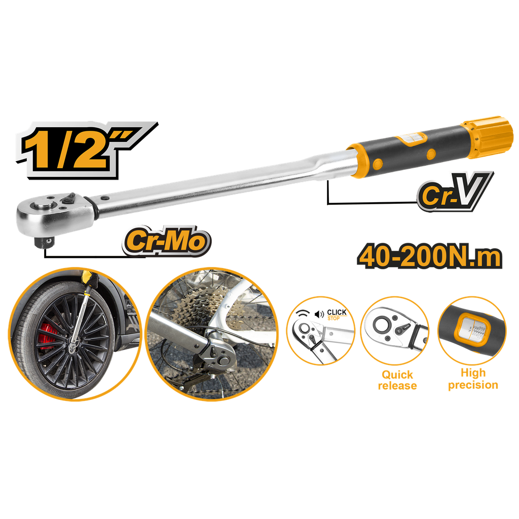 HPTW200N1 TORQUE WRENCH  40-200N.m