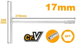 [HTSW1708] HTSW1708 T-HANDLE SOCKET WRENCH 17mm